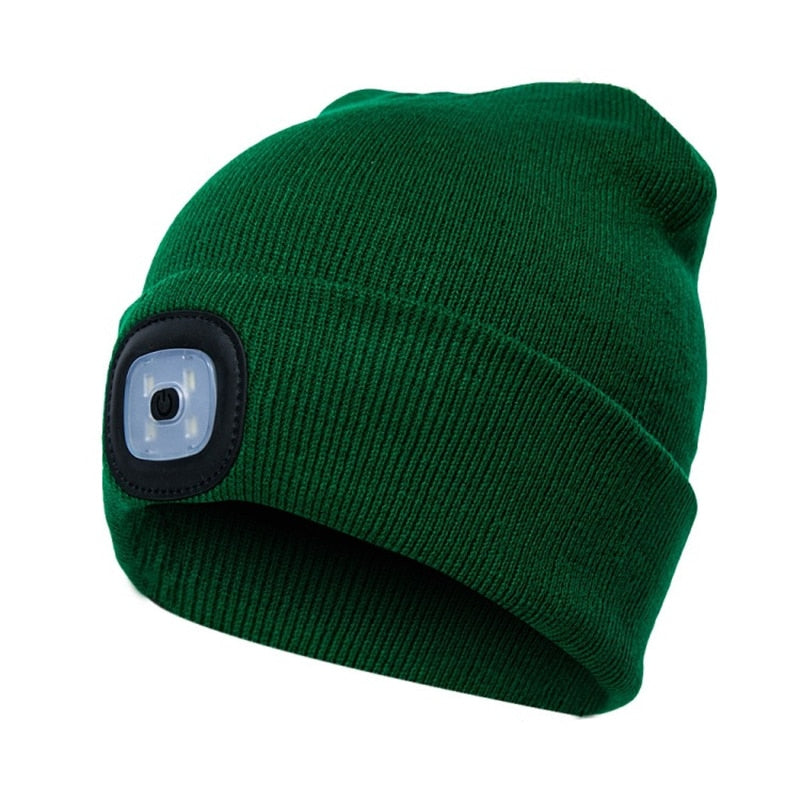 Unisex LED Beanie Mössa