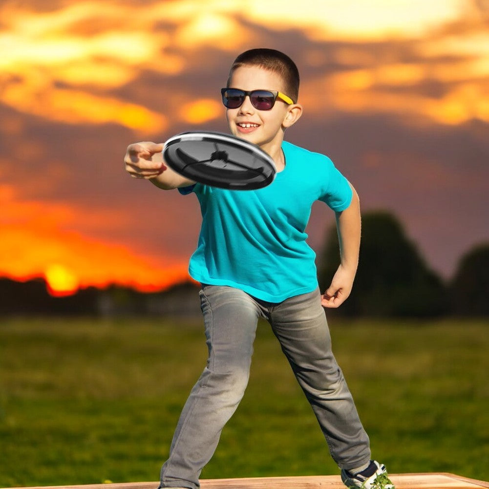 GlowFlight™ – Den lysende frisbee til sjove spil i mørket!