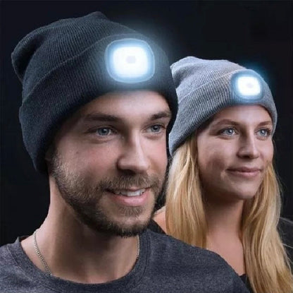 Unisex LED Beanie Mössa