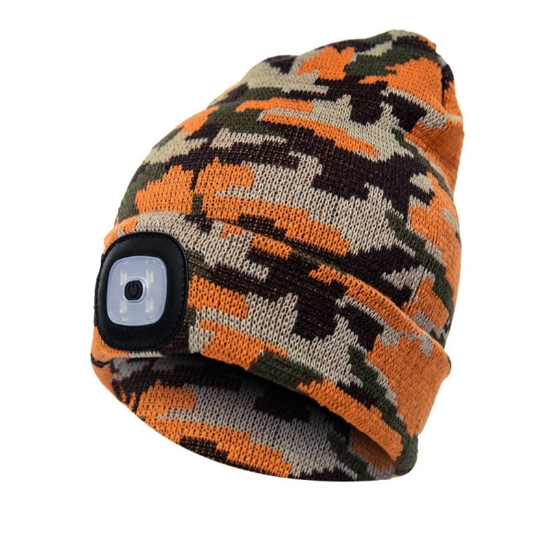 Unisex LED Beanie Mössa