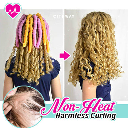 DreamCurler™ Värmefri Curler Kit för Skadefri Styling - Skapa Magiska Vågor Över Natten